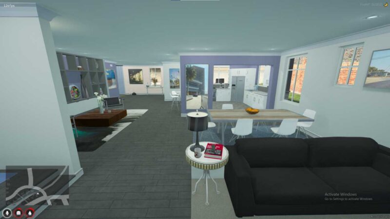 fivem mirror park house mlo