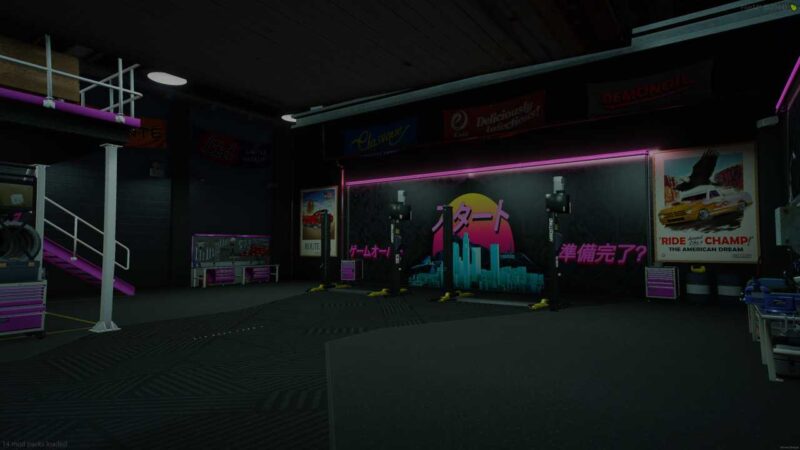 Enhance your Fivem server with a realistic mechanic shop MLO. Explore script options and detailed garage interiors. Download now for an immersive