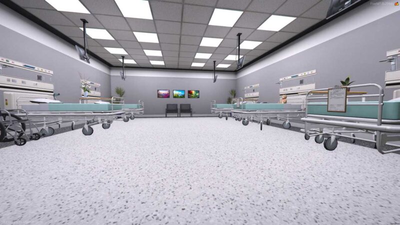 Explore enhanced healthcare experiences insandy shores hospital fivem with our upgraded FiveM hospital. Discover impeccable interiors, unmatched