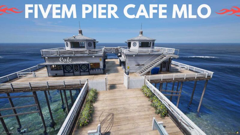 Explore immersive cafe pier mlo fivem map for unique virtual experiences. Elevate your server with captivating waterfront ambiance