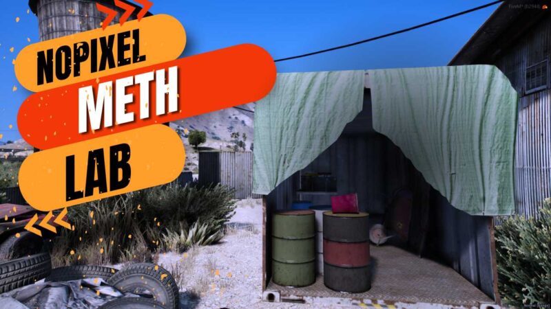 Explore nopixel meth lab locations for immersive role-playing. Engage in illegal activities, craft drugs, and navigate the risks