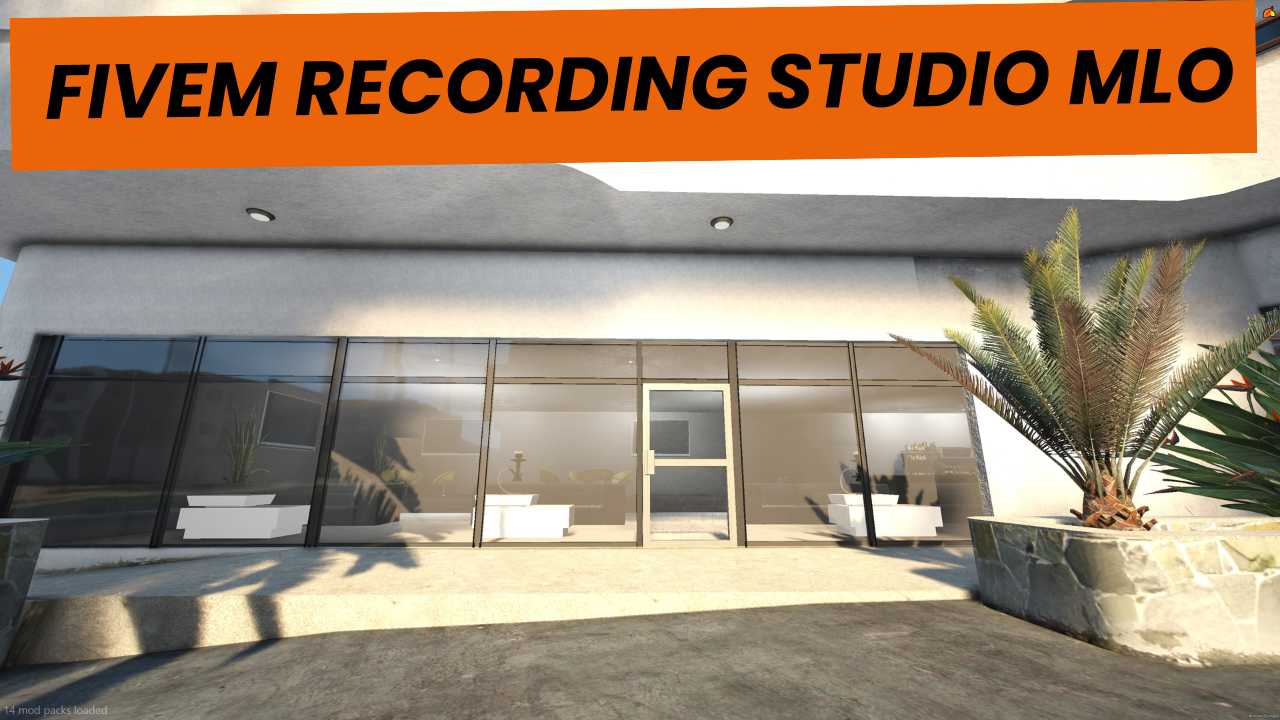 FiveM Recording Studio Mlo - Best FiveM YMaps and Mods