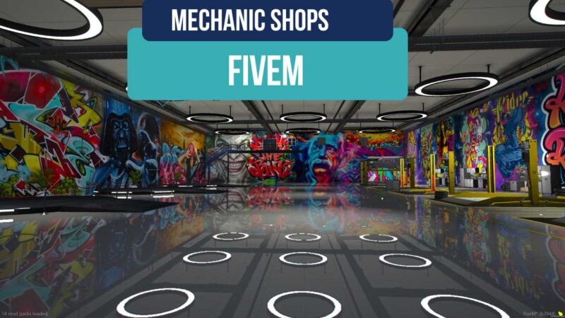 "Explore enhanced roleplay with unique mechanic shops fivem scripts, MLOs, and customizable features for a dynamic virtual automotive experience."