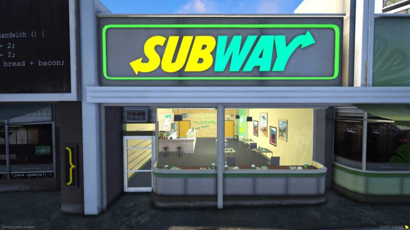 "Enhance your FiveM experience with subway mlo fivem, MLOs like Subway and Koi, and restaurant YMAPs. Explore AV Restaurants, Wendy's, Jollibee,