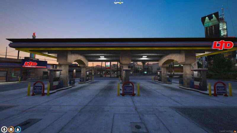 Discover fivem gas station simulations, and MLOs. Own a player-operated gas station in Fivem. Ensure safety with Fivem props.