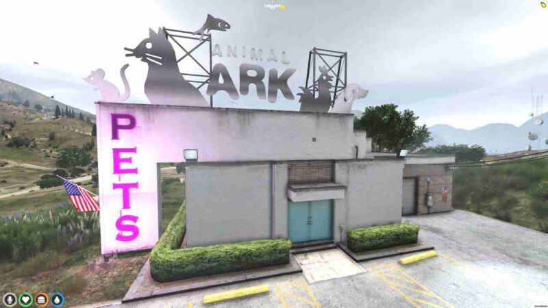 FiveM Pet Shop MLO featuring detailed pet store layout and immersive design for roleplay scenarios.