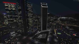 FiveM Tours Montparnasse featuring detailed skyscraper design and immersive elements for realistic roleplay.