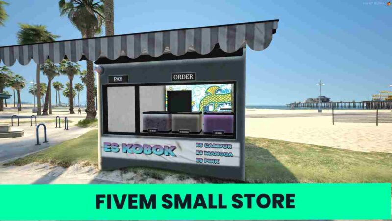 FiveM Small Store featuring compact layout and detailed design for immersive roleplay.