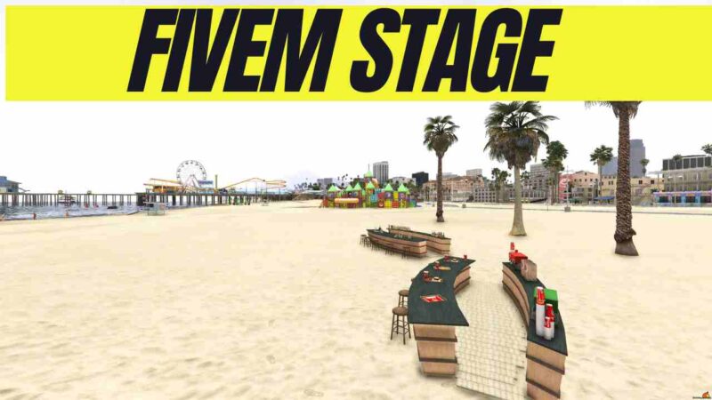 FiveM Stage MLO featuring detailed stage design and realistic performance elements for immersive roleplay.