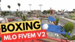 Boxing MLO FiveM V2 - Detailed 3D model of a boxing gym for FiveM roleplay servers