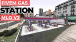 FiveM Gas Station MLO V2 detailed interior view