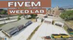 FiveM Weed Lab interior with detailed setup for roleplay