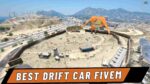 Best Drift Car FiveM MLO with modified vehicles and drift tracks