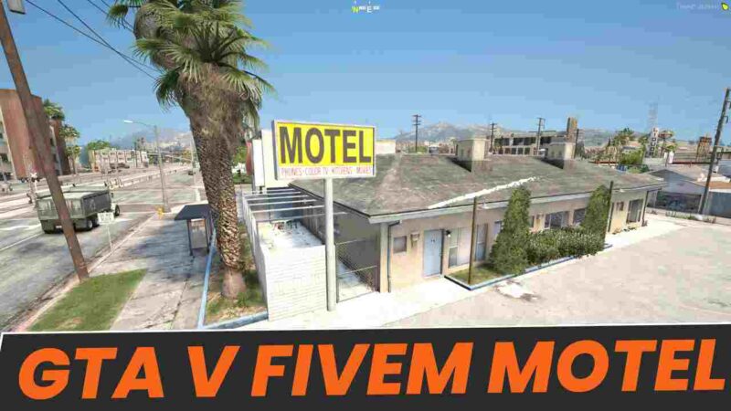 FiveM GTA V Motel exterior view