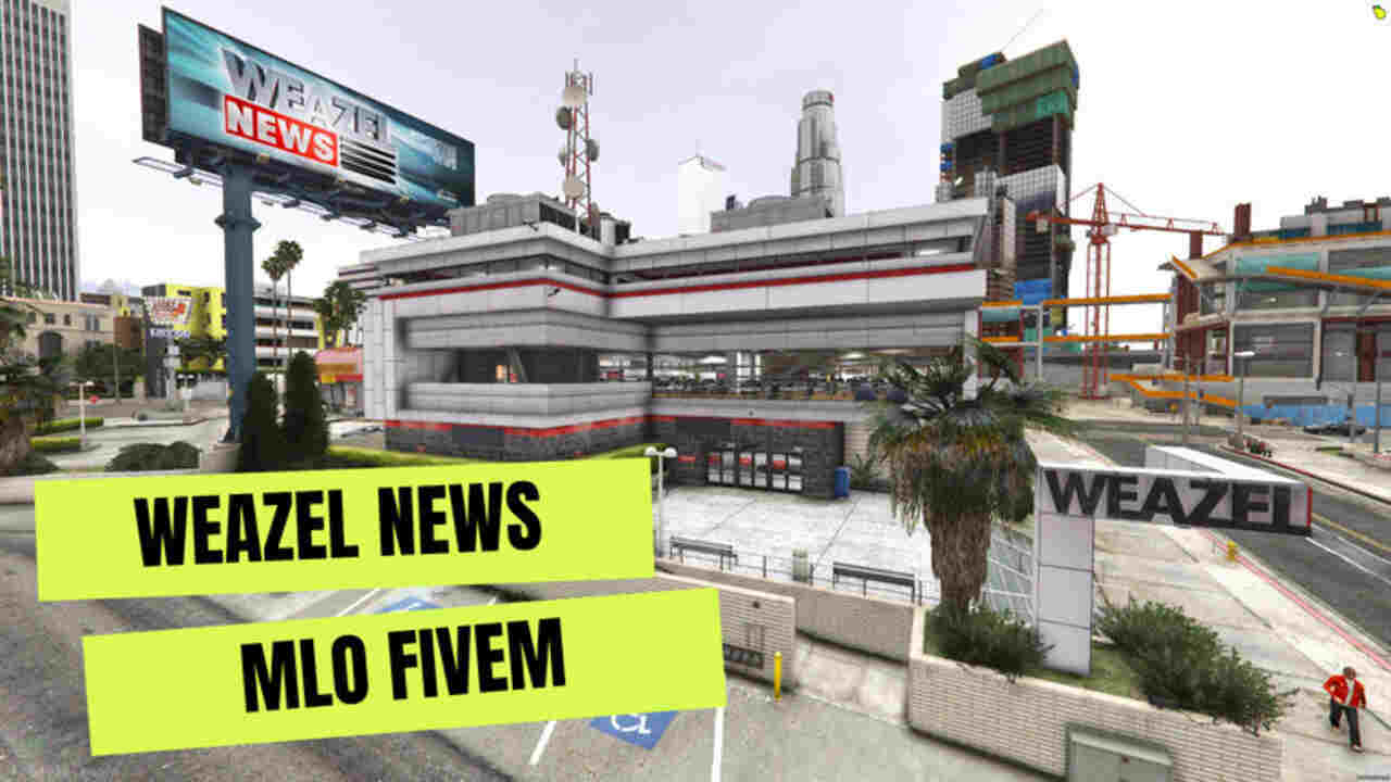 Weazel News Mlo FiveM - Best FiveM Map and Script Deals