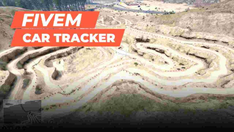 FiveM Race Track featuring realistic racing environment for immersive gameplay