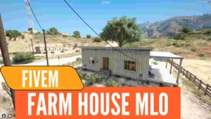 FiveM Farm House MLO detailed interior view with rustic design