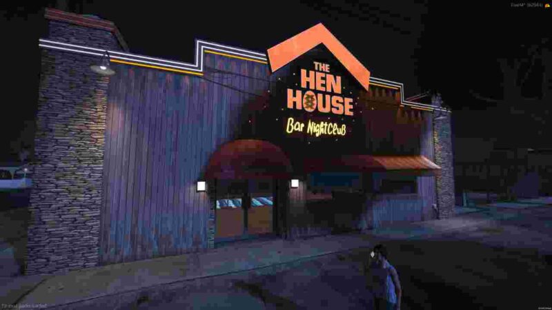 FiveM Hen House MLO custom mod with detailed hen-themed interior and exterior design for roleplay servers.