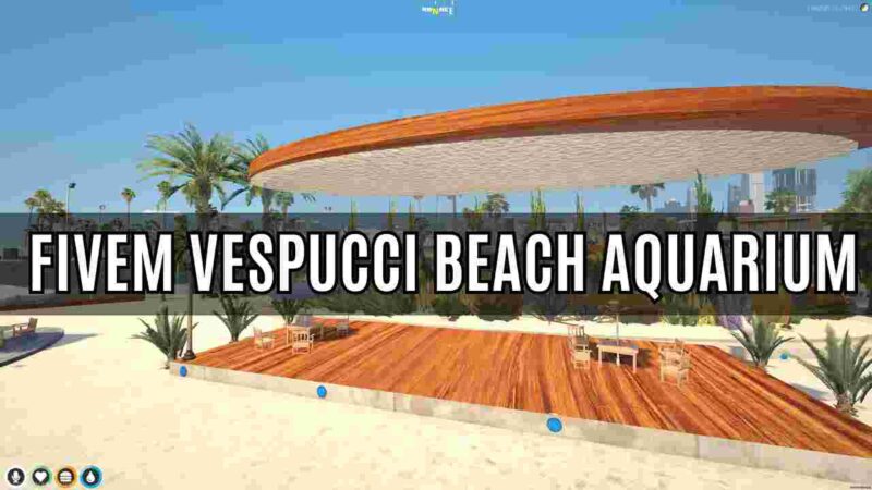 FiveM Vespucci Beach Aquarium in GTA V roleplay server