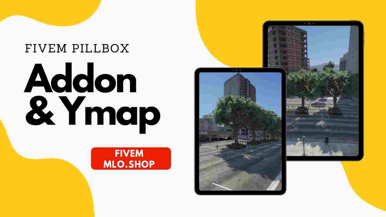 FiveM Pillbox Addon YMAP | Premium Interior for FiveM Mlos