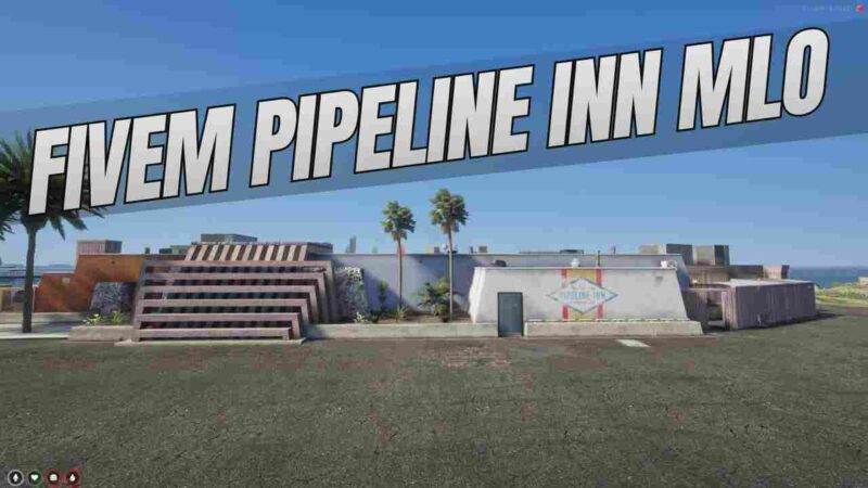 FiveM Pipeline Inn MLO interior with rustic design and detailed furniture